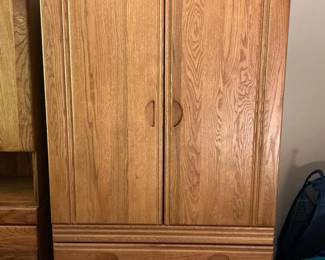 161 solidoakarmoirewardrobecabinet