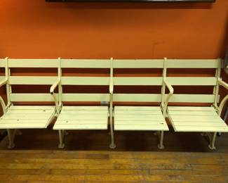 Cleveland Indians Municipal Stadium seat row