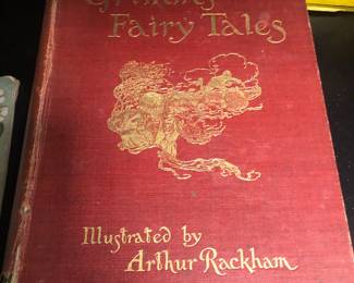 New to gallery this week! 1st edition Arthur Rackham illustrated 1909 Gimm’s Fairy Tales