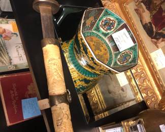 New to gallery this week! Japanese wakizashi knife or dagger 16”