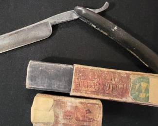 Imperial Razor company vintage straight razor