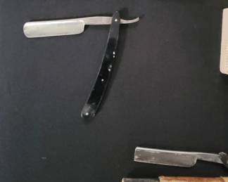 "MARX & C. CASLINO D'ERBA." * Marx & Co. German vintage straight razor