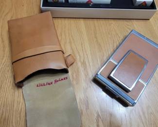 Polaroid SX-70 Land Camera W/ Original Leather Case