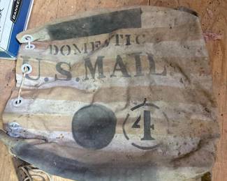 032 vintageusmailcanvaspostalbagwith