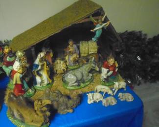 ceramic nativity