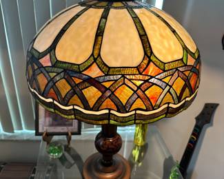 Tiffany style lamp
