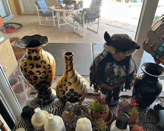 Pottery vases