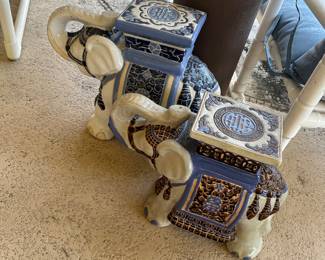 Elephant plant stands