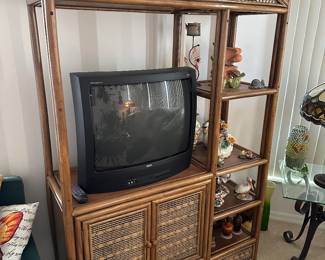 Rattan media center