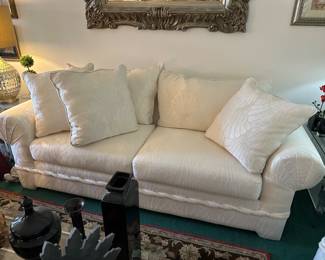 White sofa