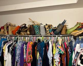 Hand bags & clothes