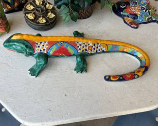 Colorful lizard