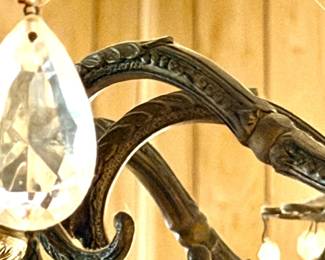 Another view of the chandelier