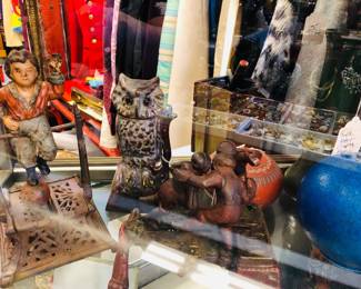Antique mechanical banks 