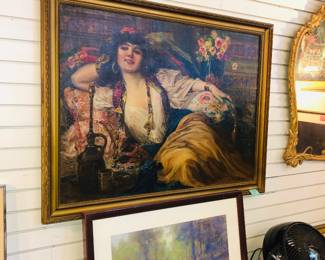 Beautiful oil on canvas by Richard Krieger 