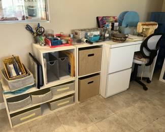 Sewing machine & office supplies