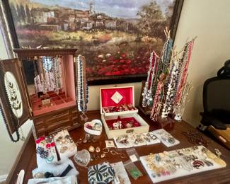 Jewelry Boxes and lovely art