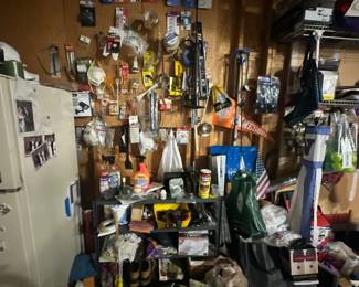 Garage full of tools