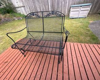 Patio bench