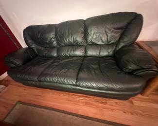 Leather couch