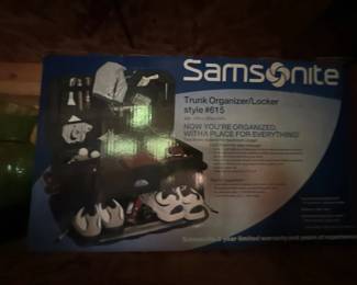 Samsonite trunk organizer