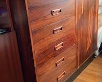 Mcm rosewood highboy