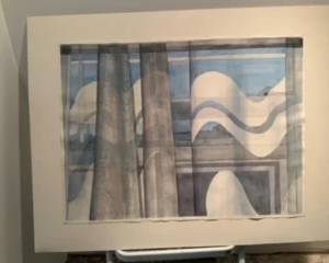 blowing curtain matte