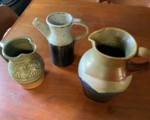 pottery pitchers