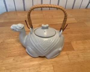 camel tea pot