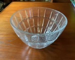 cut glass bowl