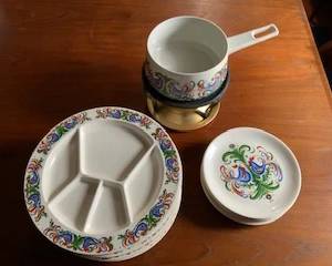 Villeroy and boch fondue set 35 pieces