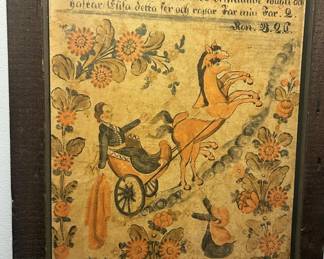 Horse and carriage picture