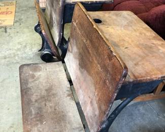 Old school desks