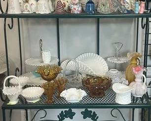 Fenton, pottery, bells, Lenox