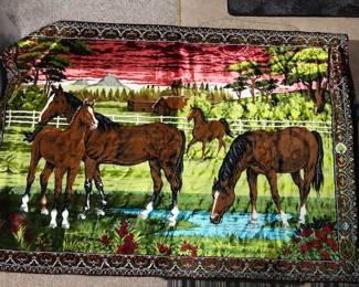 Horse tapestry 