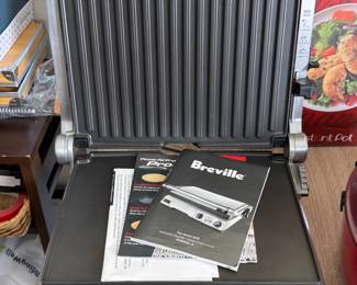 Breville the Smart Grill™ BGR820XL Brushed Stainless Steel