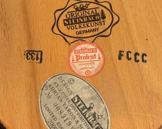 Original Steinbach "Millennium Man" Limited Edition German Wooden Nutcracker (New Year 2000 Edition)