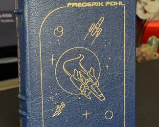 1986 Easton Press "Gateway" Leather-Bound Signed Gateway by Frederik Pohl Collector's Edition