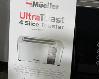 Mueller UltraToast: A Full Stainless Steel 4-Slice Toaster