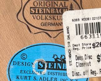 Original Steinbach "Sir Galahad" Limited Edition German Wooden Nutcracker