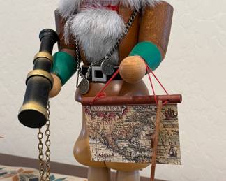 Original Christian Ulbricht "Christopher Columbus 1492" German Wooden Nutcracker