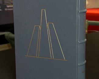 EASTON PRESS  The Foundation Trilogy by Isaac Asimov  SIGNED BY Author RARE Mint Condition!