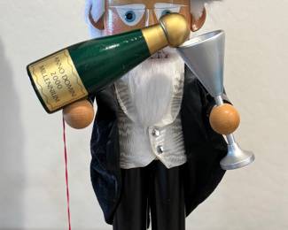 Original Steinbach "Millennium Man" Limited Edition German Wooden Nutcracker (New Year 2000 Edition)