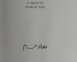 1986 Easton Press "Gateway" Leather-Bound Signed Gateway by Frederik Pohl Collector's Edition
