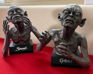 The Lord of the Rings: Gollum & Sméagol Pewter Bookends