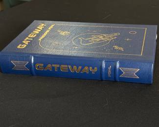1986 Easton Press "Gateway" Leather-Bound Signed Gateway by Frederik Pohl Collector's Edition