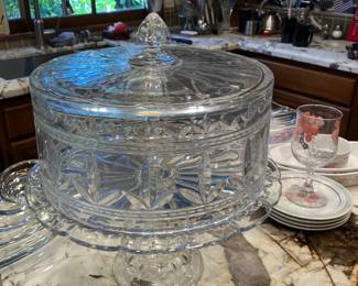 Beautiful cake plate