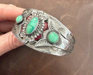 Amazing vintage native cuff