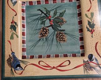 15"Lenox "Winter Greetings"