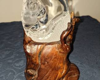 Glass Buddha 2-piece